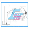 Ghe Fixed Quilibrium Crane Capacité de travail élevée et multiple disponible